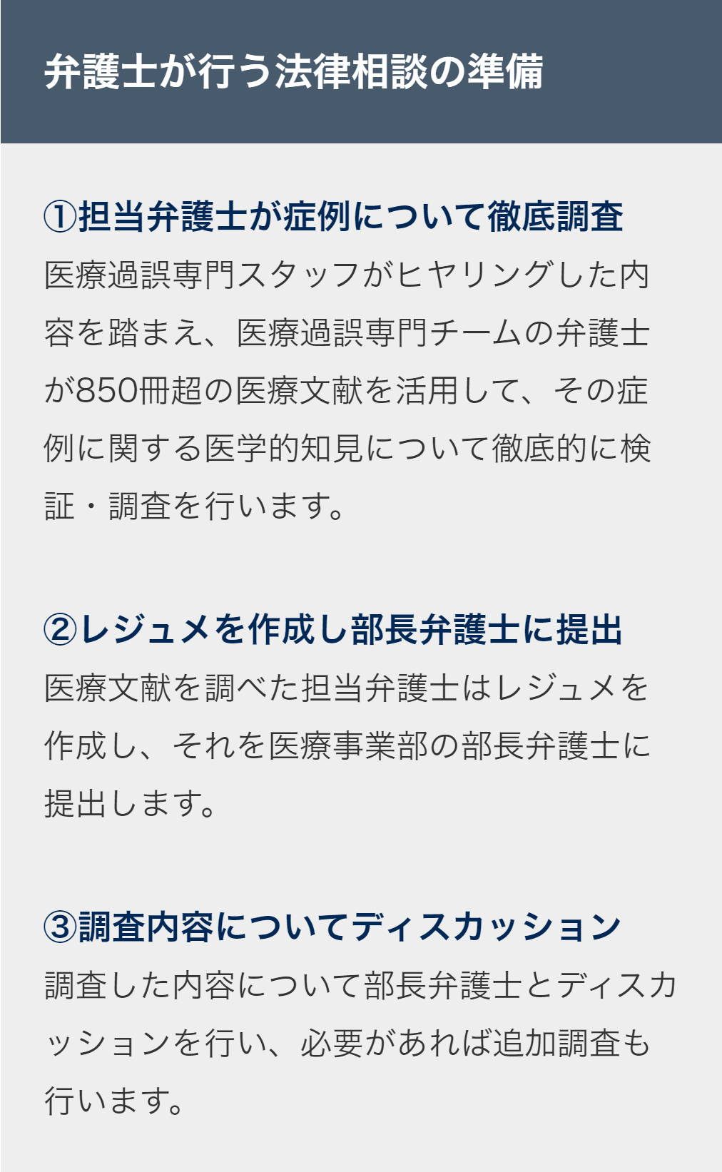 弁護士が行う法律相談の準備